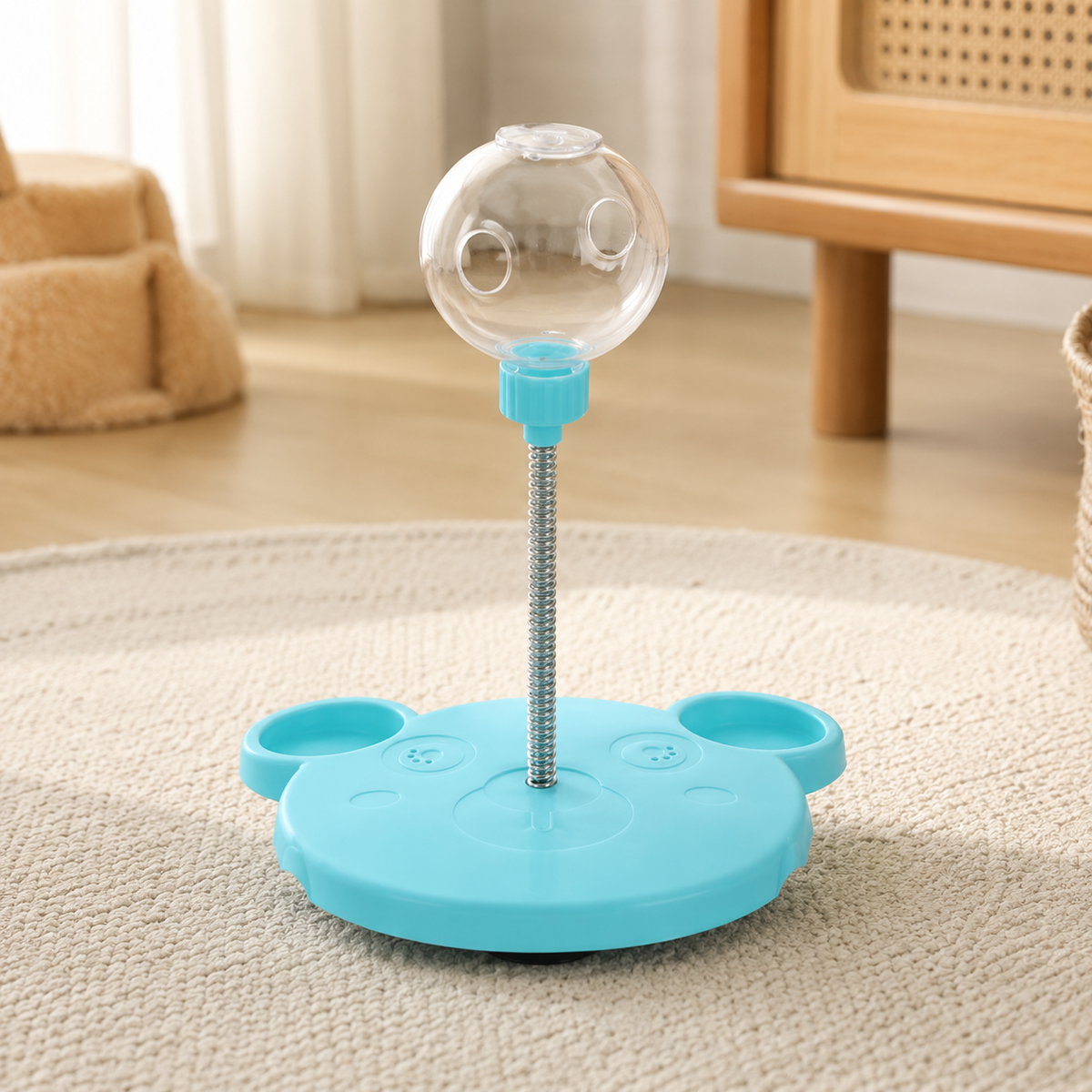 The Treat Bounce | Interactive Cat Feeder