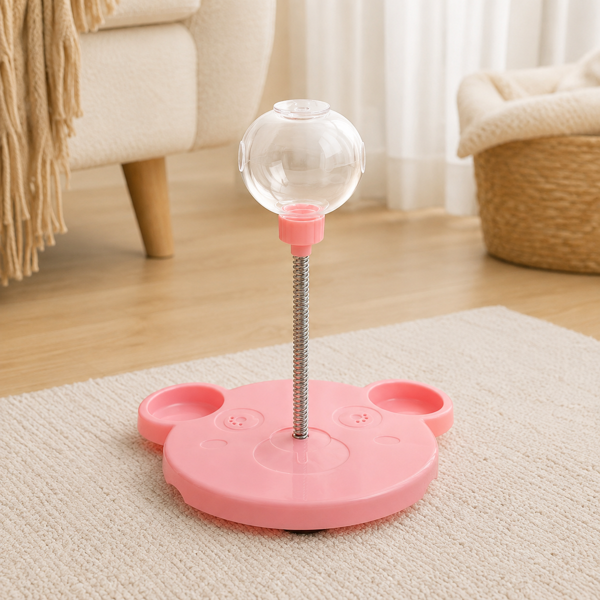 The Treat Bounce | Interactive Cat Feeder
