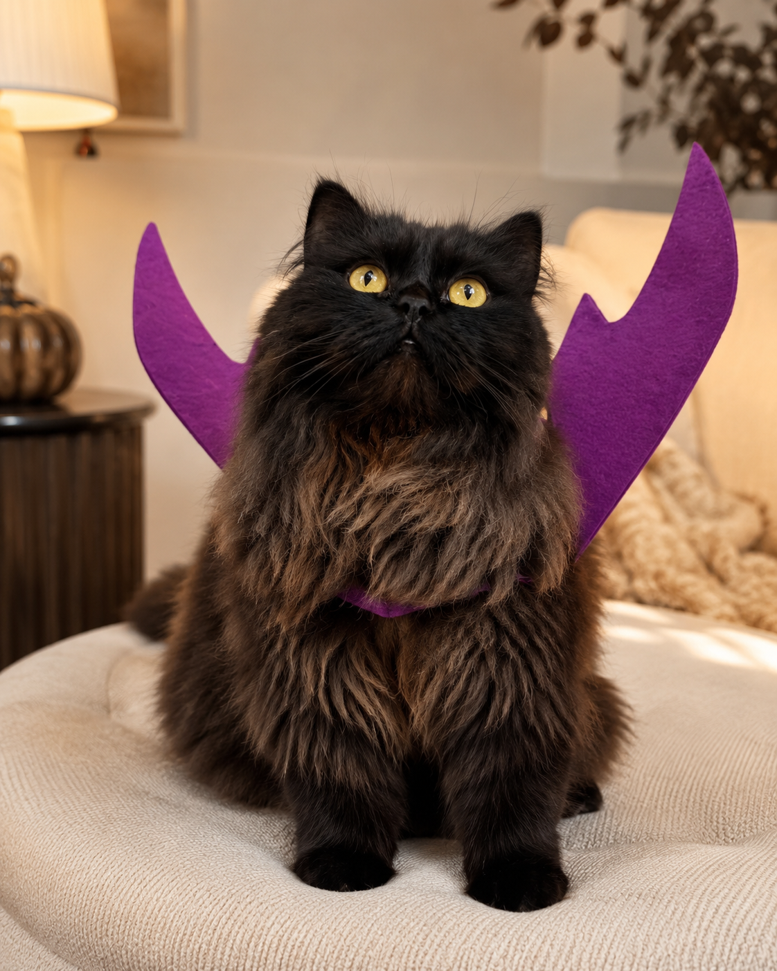Wholesale Cute Cat Cosplay Costume Black Bat Wings Safety Belt Role Playing Pet Cat Dog Halloween Party Decoration Supplies